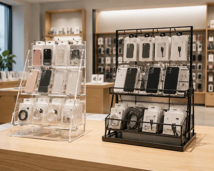 mobile phone display stand mobile phone display stand